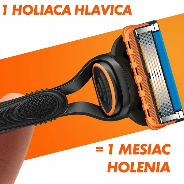 Gillette Fusion5 Holiaci Strojček pre Mužov, 1 Holiaci Strojček, 2 Náhradné Hlavice