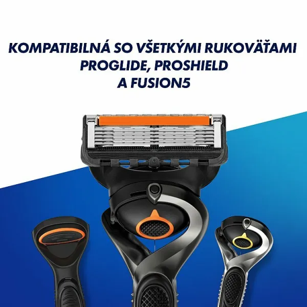 Gillette ProGlide Náhradné Holiace Hlavice pre Mužov, 4 Náhradné Holiace Hlavice