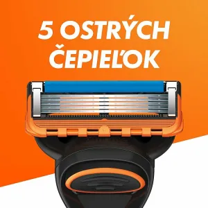 Gillette Fusion5 Power Náhradné Holiace Hlavice pre Mužov, 4 Náhradné Holiace Hlavice