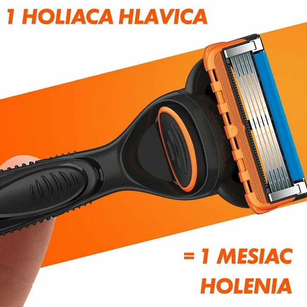 Gillette Fusion5 Power Náhradné Holiace Hlavice pre Mužov, 4 Náhradné Holiace Hlavice