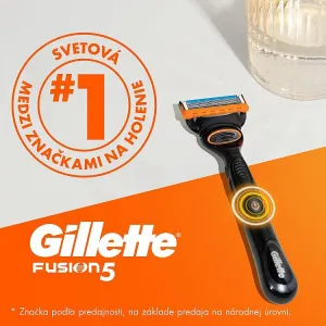 Gillette Fusion5 Power Náhradné Holiace Hlavice pre Mužov, 4 Náhradné Holiace Hlavice