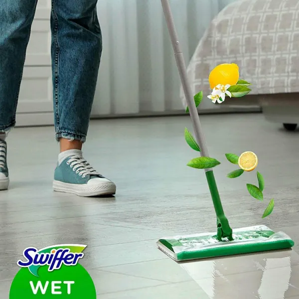 Swiffer Vlhčené Utierky Na Podlahu S Citrus Fresh Vôňou x20