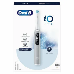 Oral-B iO Series 6 Sivá, Elektrická Zubná Kefka s Magnetickou Technológiou iO