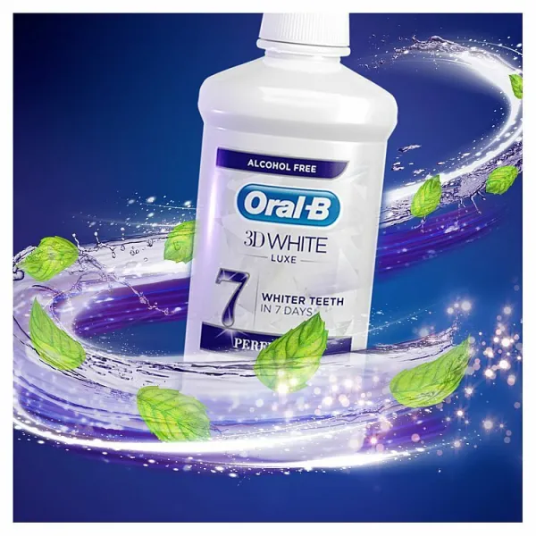 Oral-B 3D White Luxe Perfection Ústna Voda 500ml