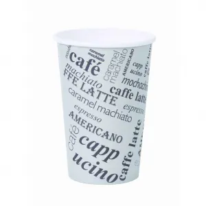 Papierový pohár 0,3l `Coffee to go` s motívom 50ks