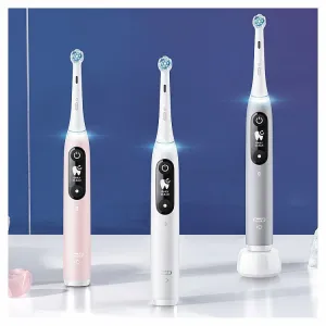 Oral-B iO Series 6 Sivá, Elektrická Zubná Kefka s Magnetickou Technológiou iO