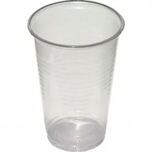 Economy Poháre plastové 200 ml priehľadné 100% recykel (100 ks)