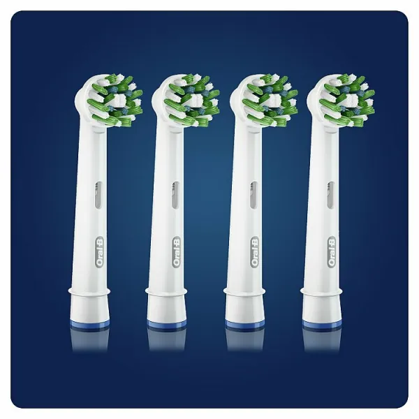 Oral-B EB 50-4 CrossAction náhradní hlavice s Technologií CleanMaximiser, 4 ks