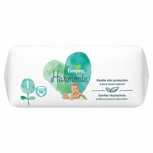 Pampers Harmonie, Veľkosť 1, 50 Plienky, 2kg-5kg