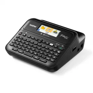 Tlačiareň Brother samolepiacich štítkov PT-D610BTVP, TZE páska max. 24mm, 6x AA, USB, BT