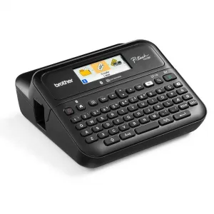 Tlačiareň Brother samolepiacich štítkov PT-D610BTVP, TZE páska max. 24mm, 6x AA, USB, BT