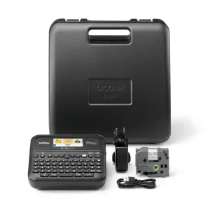 Tlačiareň Brother samolepiacich štítkov PT-D610BTVP, TZE páska max. 24mm, 6x AA, USB, BT