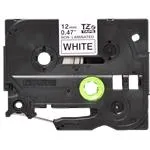 páska BROTHER TZeN231 čierne písmo, biela páska nelaminovná NON LAMINATED Tape (12mm)