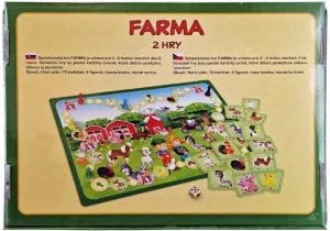 CreativeToys Spoločenská hra Farma