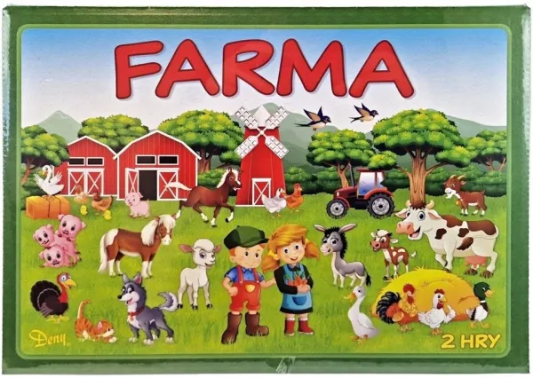 CreativeToys Spoločenská hra Farma