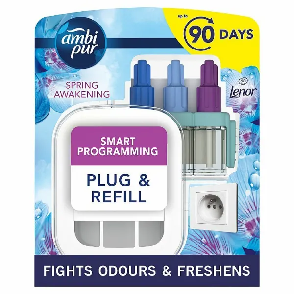 Ambi Pur 3Volution Štartovacia Súprava Elektrického Osviežovača Vzduchu Spring Awakening 20ml