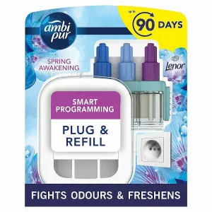 Ambi Pur 3Volution Štartovacia Súprava Elektrického Osviežovača Vzduchu Spring Awakening 20ml