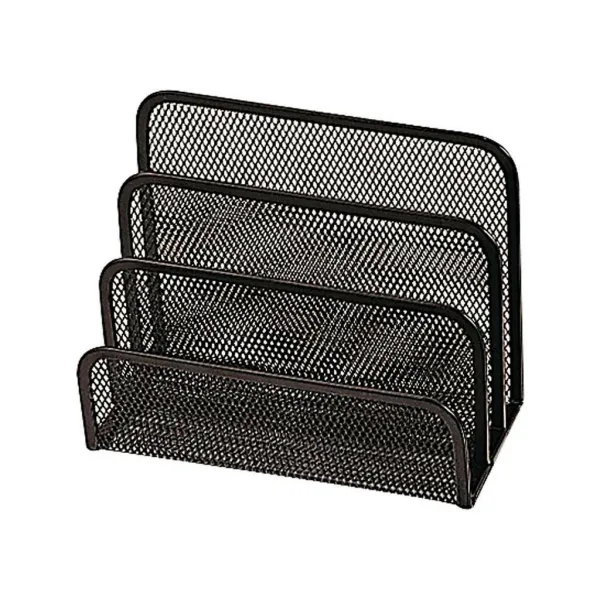 Q-CONNECT Drôtený stojan na listy 170x135x83mm čierny