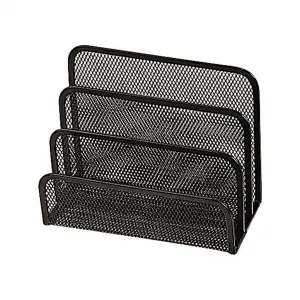 Q-CONNECT Drôtený stojan na listy 170x135x83mm čierny