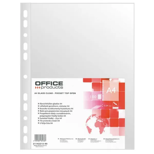 Euroobal Office Products A4 lesklý 40mic v sáčku