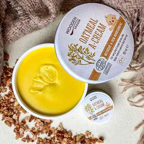 Upokojujúci krém z ovsených vločiek Wooden Spoon 100ml