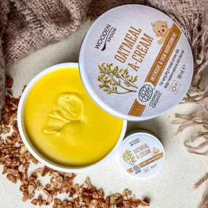 Upokojujúci krém z ovsených vločiek Wooden Spoon 100ml