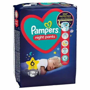 Pampers Night Pants plienkové nohavičky veľkosť 6 15 kg 19 ks
