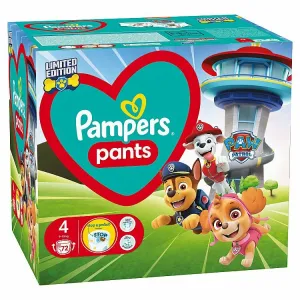 Pampers Active Baby Pants Labková Patrola Veľkosť 4 72 ks