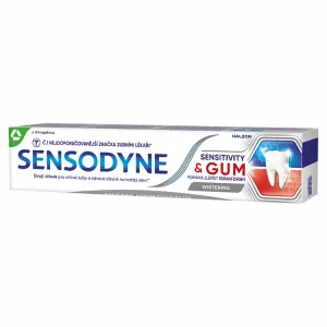 Sensodyne Sensitivity & Gum Whitening bieliaca zubná pasta na ochranu zubov a ďasien 75 ml