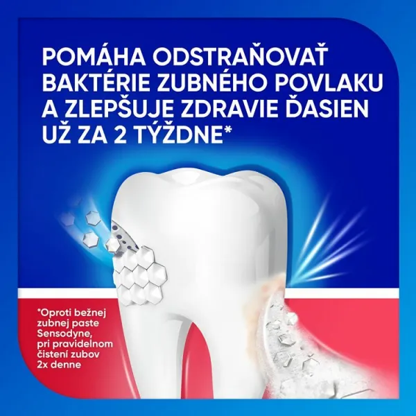 Sensodyne Sensitivity & Gum Caring Mint zubná pasta s fluoridom 75 ml