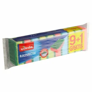 Vileda Rainbow hubky na umývanie riadu 10 ks