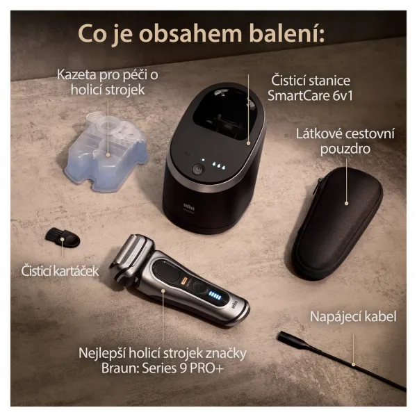 BRAUN Series 9 PRO+ 9567cc Silver