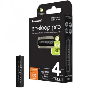PANASONIC-ENELOOP HR03 AAA 4HCDE/4BE Eneloop Pro N