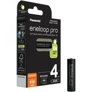 PANASONIC-ENELOOP HR03 AAA 4HCDE/4BE Eneloop Pro N