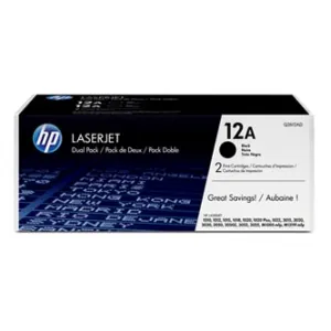HP 12A Q2612AD dvojbalení čierný (black) originálny toner
