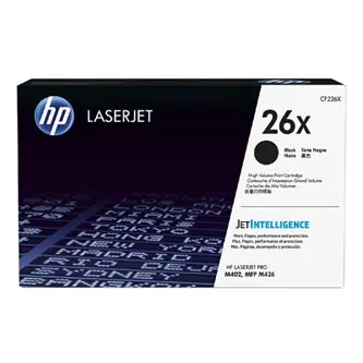 HP 26X CF226X čierný (black) originálný toner