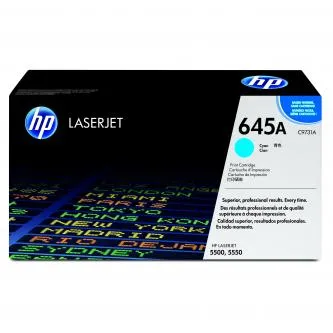 HP 645A, C9731A azúrová (cyan) originálný toner