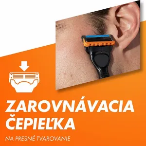 Gillette Fusion5 Power Náhradné Holiace Hlavice pre Mužov, 4 Náhradné Holiace Hlavice