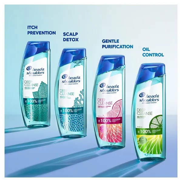 Šampón proti lupinám Head & Shoulders Deep Cleanse Oil Control – 300 ml