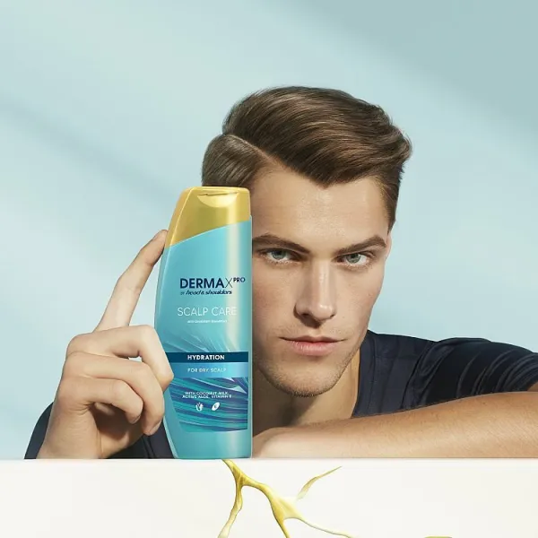 DERMAxPRO by Head & Shoulders Hydratačný Šampón Proti Lupinám Pre Suchú Pokožku Hlavy 270ml
