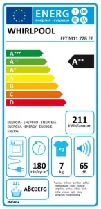 Whirlpool FFT M11 72B EE