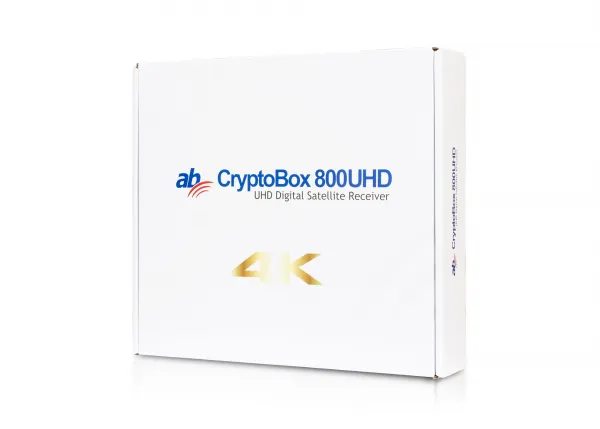 AB CryptoBox prijímač 800UHD DVB-S2