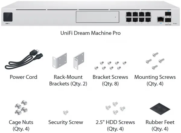 Router Ubiquiti Networks UniFi Dream Machine Pro 8x GLAN, 1x GWAN, 2x SFP+
