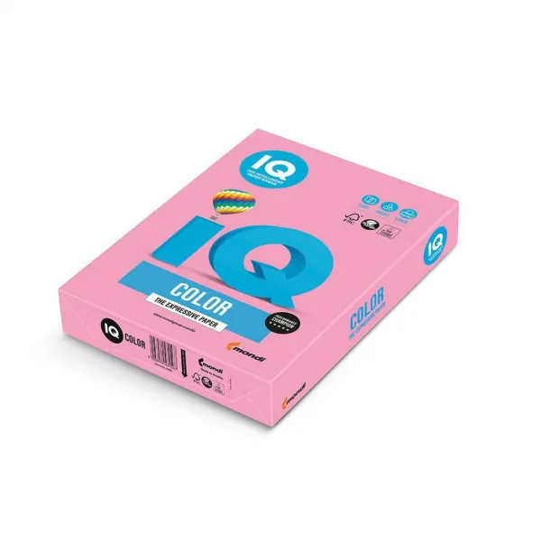 Mondi Farebný papier IQ color ružová pastelová PI25, A4 80g