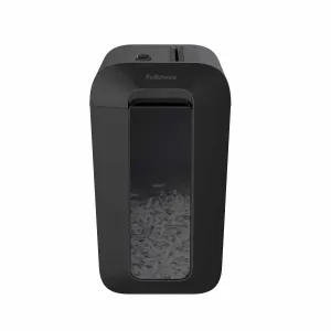 Skartovač Fellowes LX 65 P-4, Cross cut 4x40mm, 10 listov, 22l, Credit Card, čierny