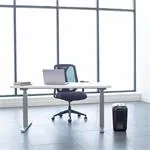 Skartovač Fellowes LX 65 P-4, Cross cut 4x40mm, 10 listov, 22l, Credit Card, čierny