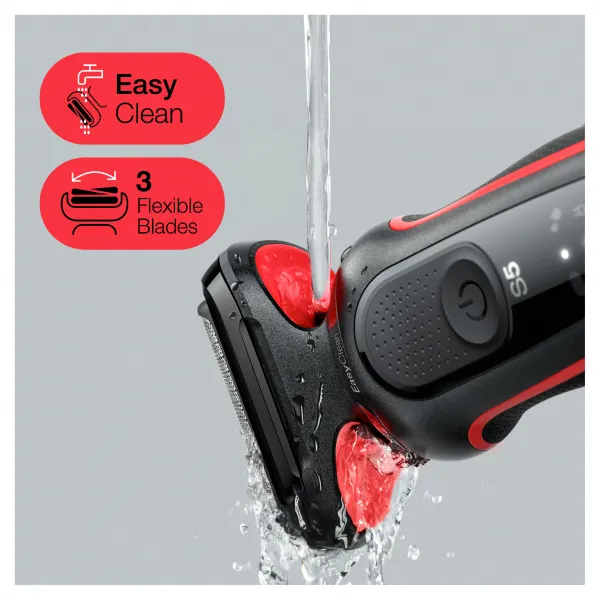 BRAUN Series 5 51-R1000s Red