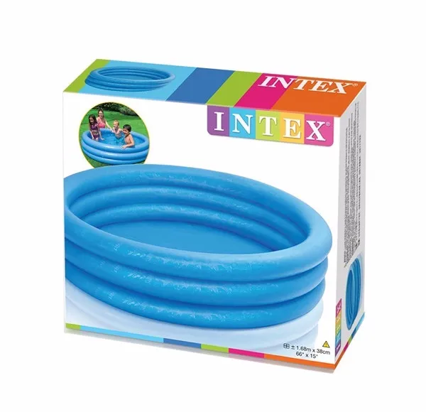 INTEX Bazén vonkajší modrý 168x40