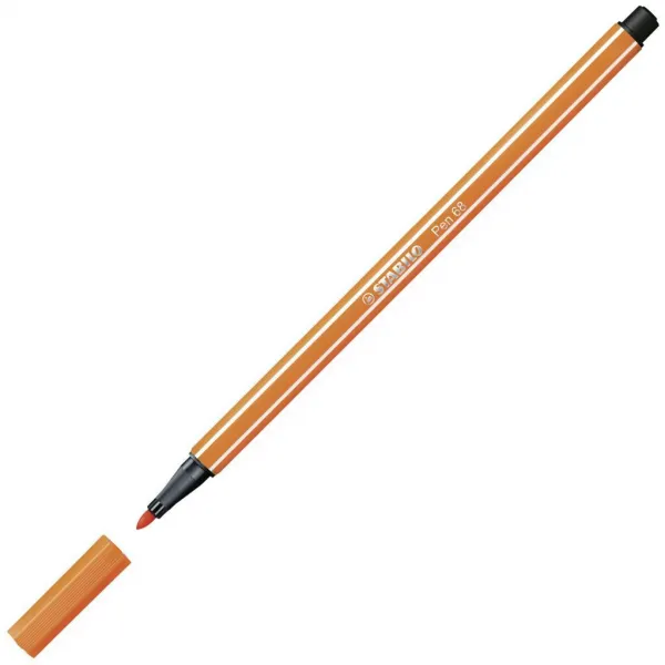 STABILO Pen 68 oranžovočervená
