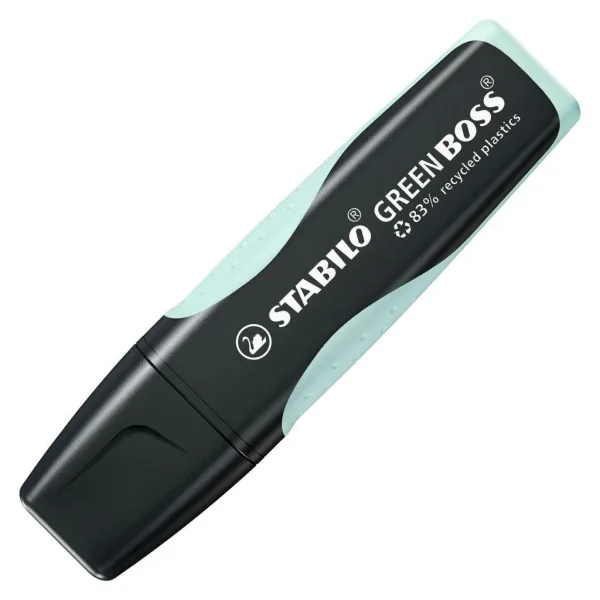 Zvýrazňovač STABILO GREEN BOSS Pastel pastelová tyrkysová